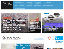 Tablet Screenshot of codigocero.com